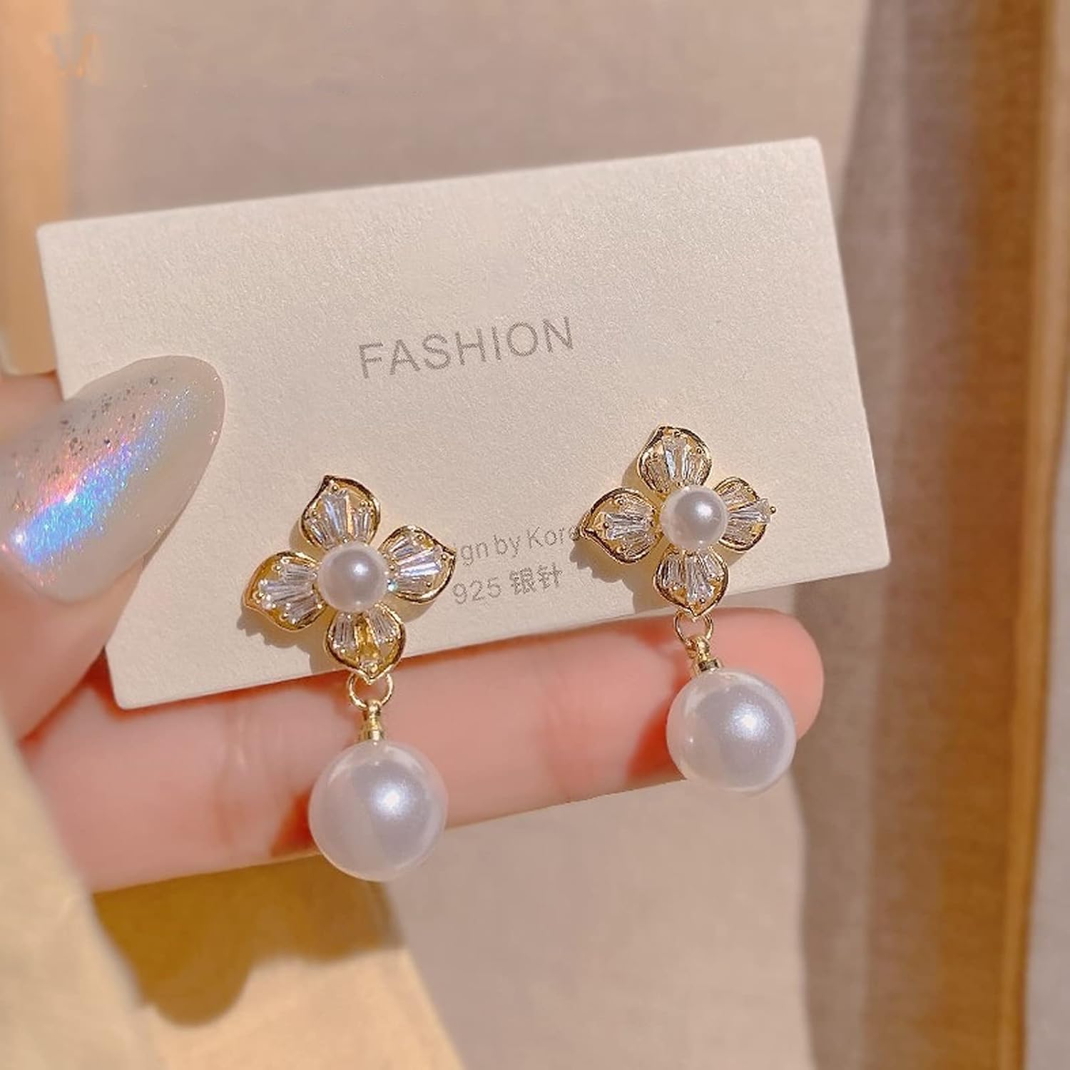 Black Vintage Pearl Drop Teardrop Chandelier Long Dangle Baroque Bohemian Earrings for Women in Gold - Image 3