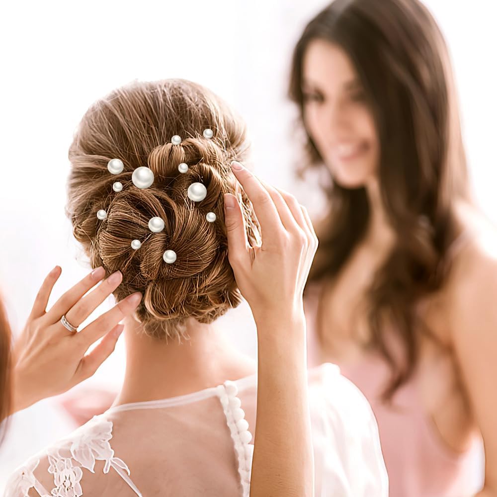 Drishti Golden Moti Juda Bun Pin for Bridal Hair Style and Wedding Bridal Hair Pins Hair Accessories Pack Of-18 2