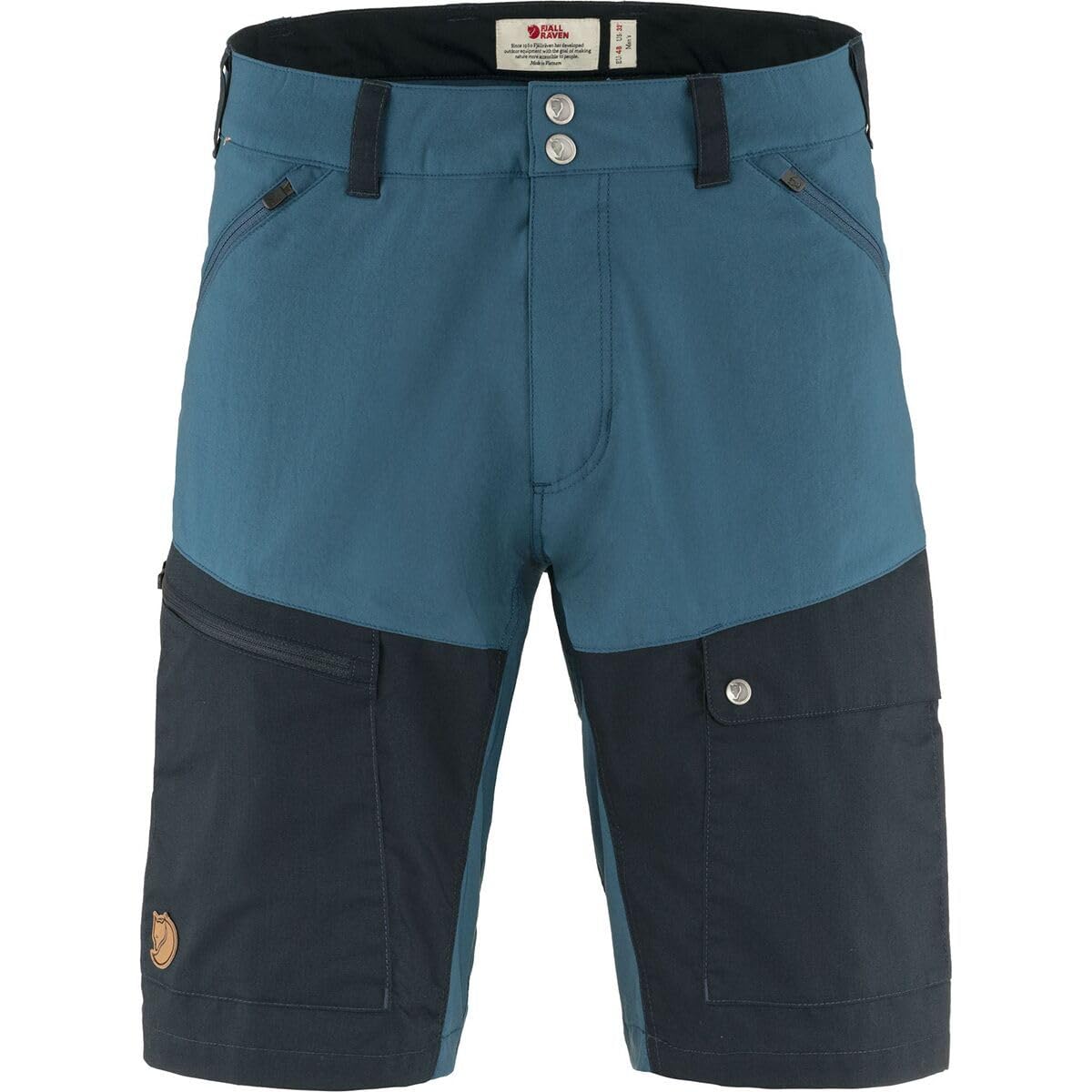 Fjallraven 81153-534-555 Abisko Midsummer Shorts M Shorts Men's Indigo Blue-Dark Navy Size 56
