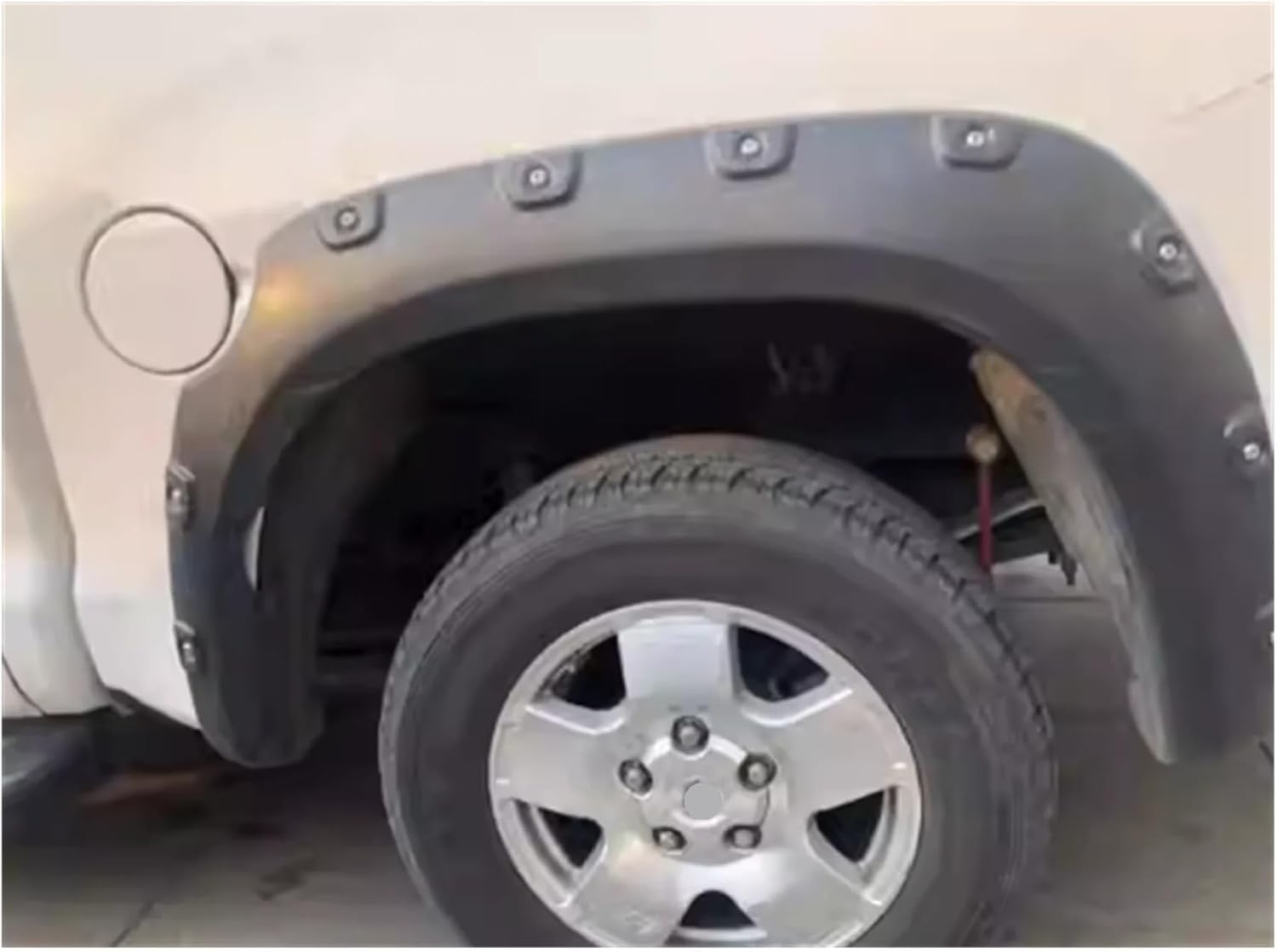 Car Fender Flares Arch Wheel Eyebrow Protector Mudguard Sticker Compatible with Toyota Tundra