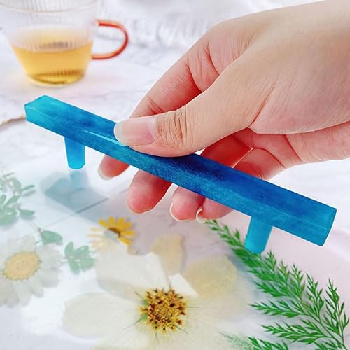 Miniatura 2 de EXCEART Molde de para Resina Molde de Silicona Moldes de Fundición Epoxi Molde de Epoxi Molde de Mango de Epoxi Moldes de Mango de Silicona Molde