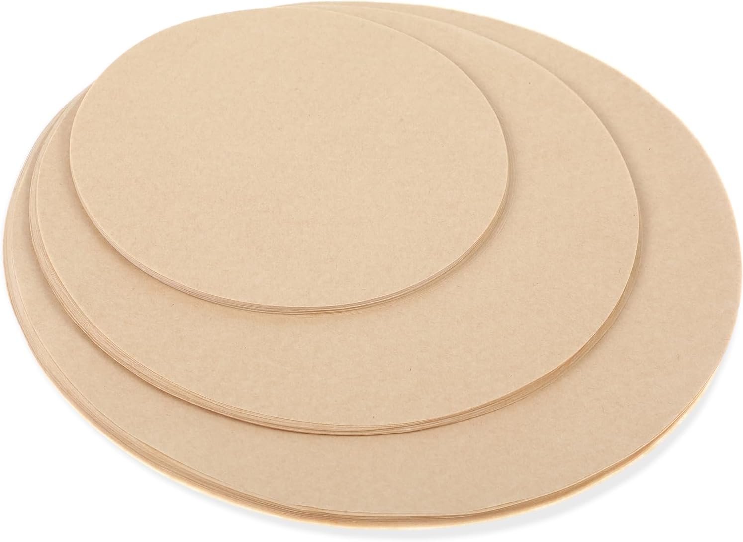 150 Sheets Round Baking Parchment Paper, 6, 8, 10 Inch Parchment Paper for Cake Pan Liners Non-Stick Precut Parchment Paper for Cookies Steamer Grilling Pizza Pan Springform Pan Baking