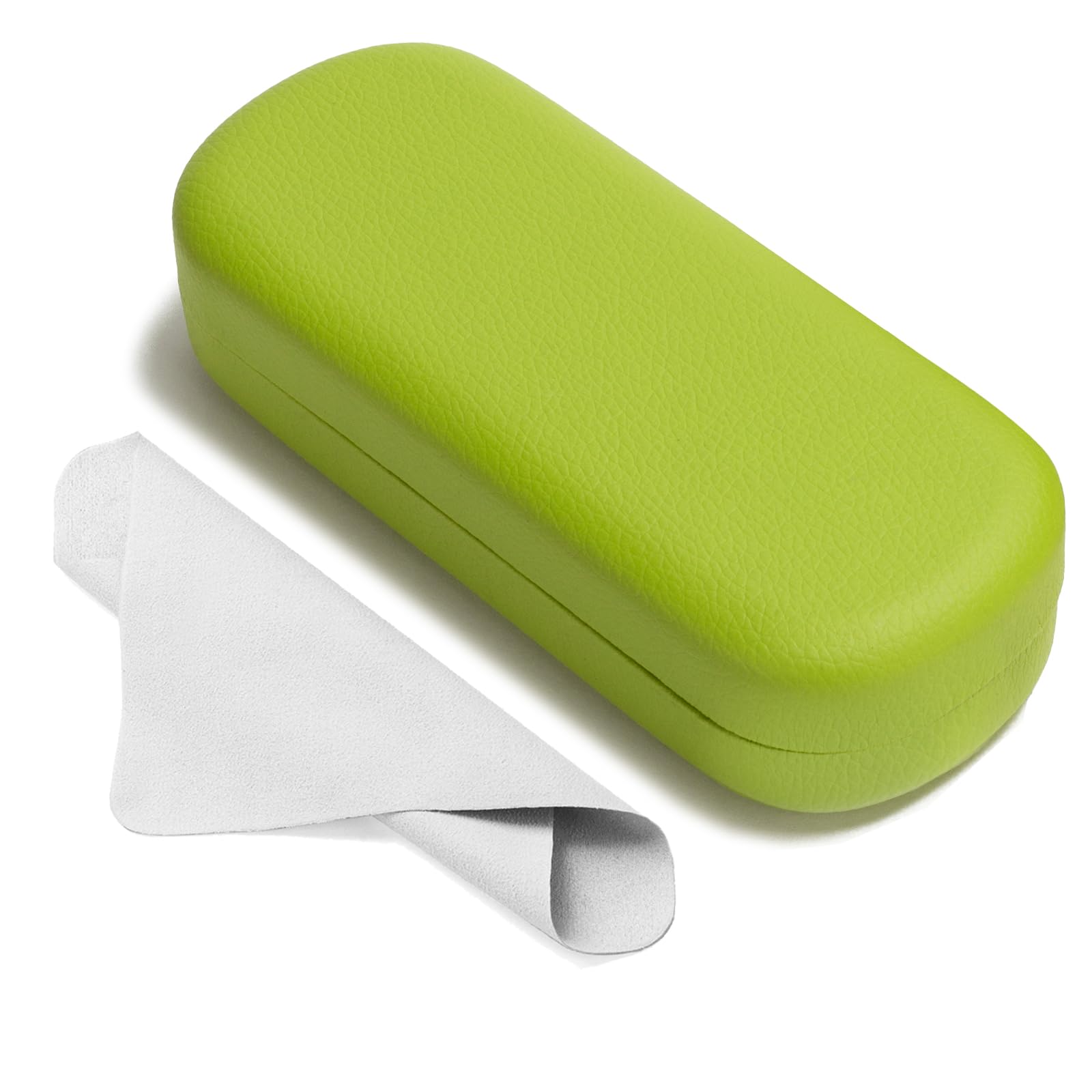 Marvolia Glasses Case Large Hard Shell Eyeglasses Case PU Leather Protective Case for Sunglasses Eyeglasses