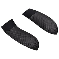 Vista 7 de eXtremeRate Paneles traseros de repuesto de empuñaduras de goma para controlador Xbox Series XS, mango de rieles laterales antideslizantes