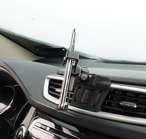 Miniatura 9 de BEERTE Soporte de teléfono para Nissan Murano 2024 2023-2017 con ventilación de aire ajustable para salpicadero de automóvil, soporte de teléfono
