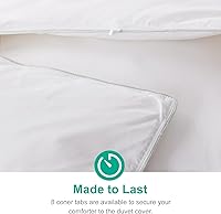 Vista 4 de APSMILE Edredón de Fibras de Plumas de Todas las Estaciones Tamaño King - Inserto de Edredón Ultra Suave de Alto Poder de Relleno Colección