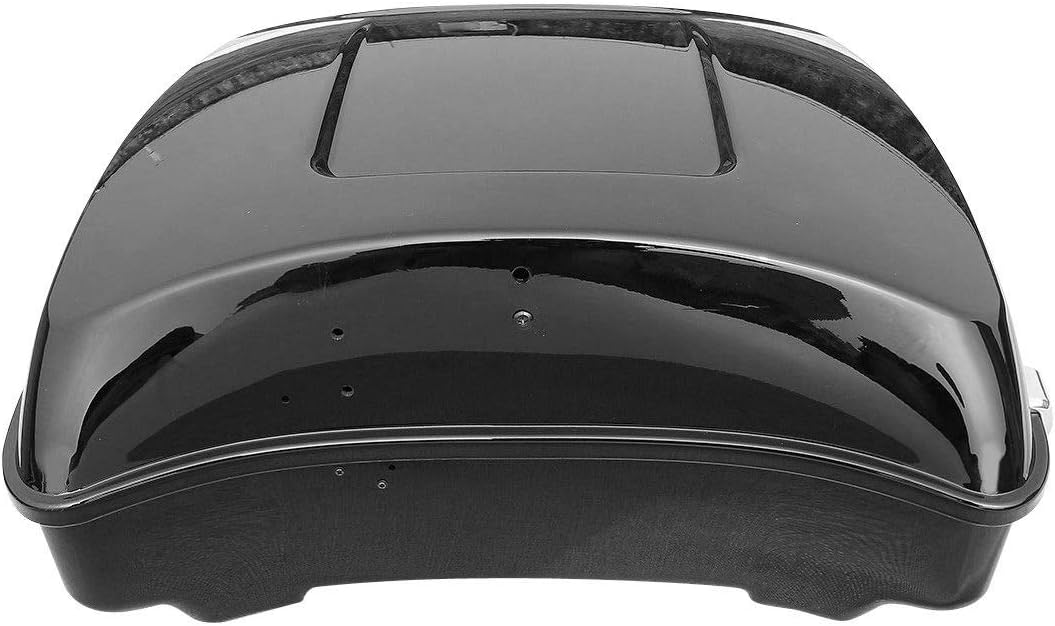 TCMT 10.7" Chopped Motorcycle Trunk Box W/Latch Fits For Harley 2014-2025 Touring CVO Road King Road Glide Street Glide Electra Glide Ultra Limited Pack