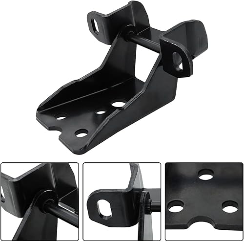 Miniatura 7 de Juego de 2 bisagras de puerta izquierda derecha superior inferior para Bronco F150 F250 1980-1996 - Acero, estándar, sin terminar