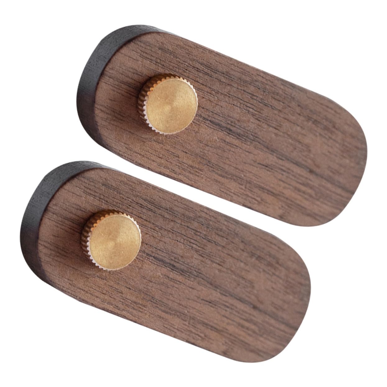 Uonlytech 5 Sätze Preisschild Aus Holz Etikettenhalter Anzeige Stand Klein Verkauf Für Steht Marktschild-clips Etikett Label Counter Top Ständer Tischfotohalter Kaffee Kupfer 2 Stücke * 5
