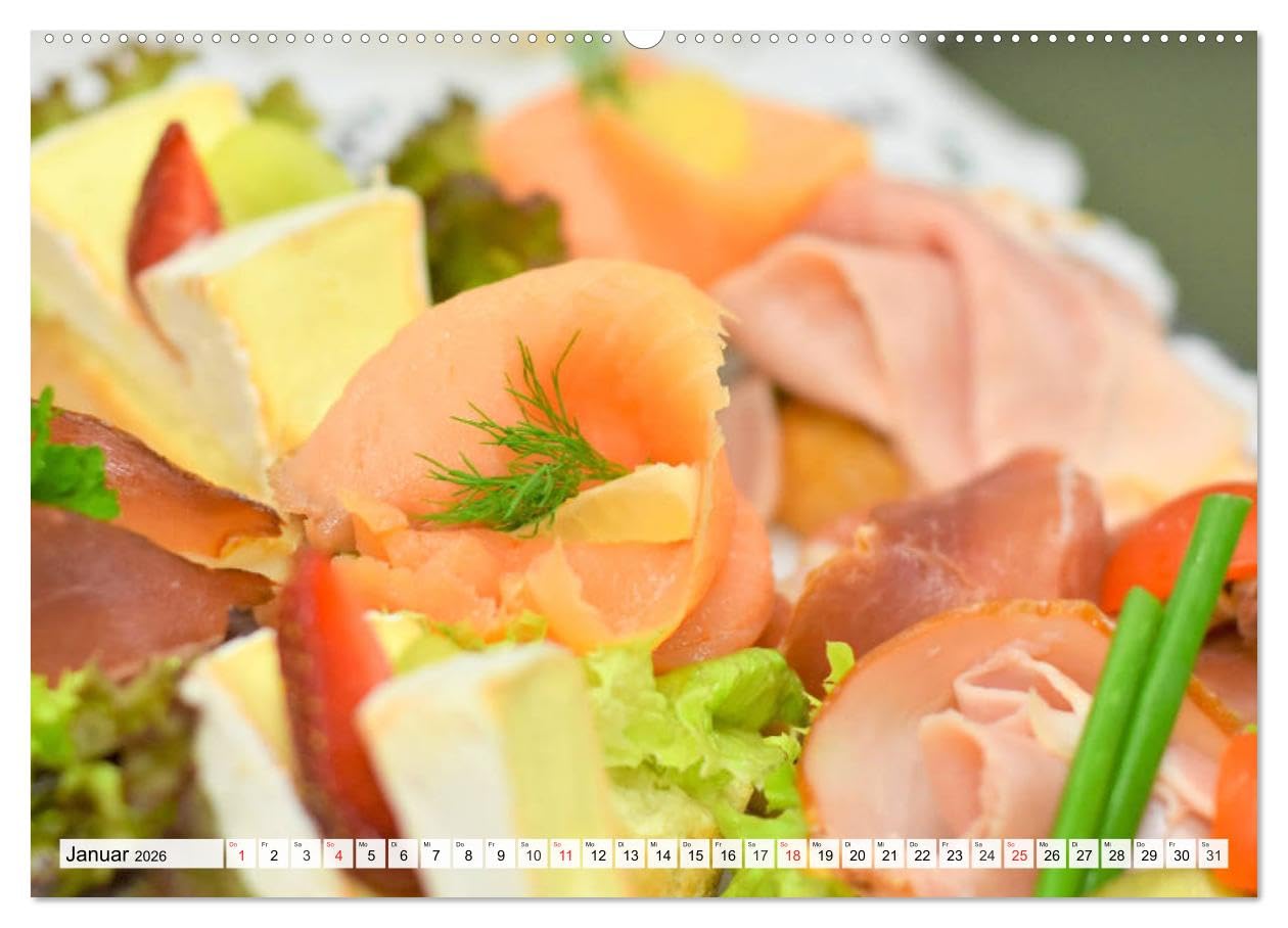 Bistronomie. Impressionen aus der gehobenen Küche (hochwertiger Premium Wandkalender 2026 DIN A2 quer), Kunstdruck in Hochglanz: Die Bistronomie ist ... durch die Gastronomie (CALVENDO Lifestyle)