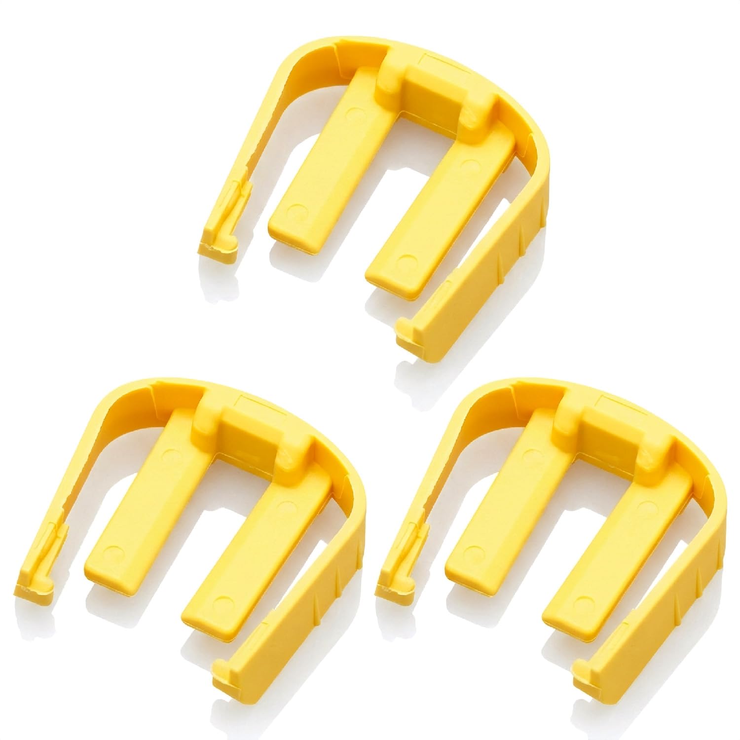 wellrun 3 Pcs Car Washer C Clips,ABS Quick Connector Buckle Replacement Part for Karcher K2 K3 K7,Release Fasteners,High Pressure Power Washer Trigger Gun Hose Clamp