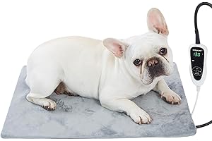 25-Level Pet Heating Pad for Cats Indoor/Outdoor, Easy Clean Electric Heating