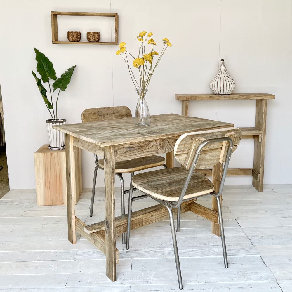 ハンドメイド木製テーブル　　幅90×奥行60cm ハンドメイド木製テーブル 幅90×奥行60cm Amazon | ワーキングデスク