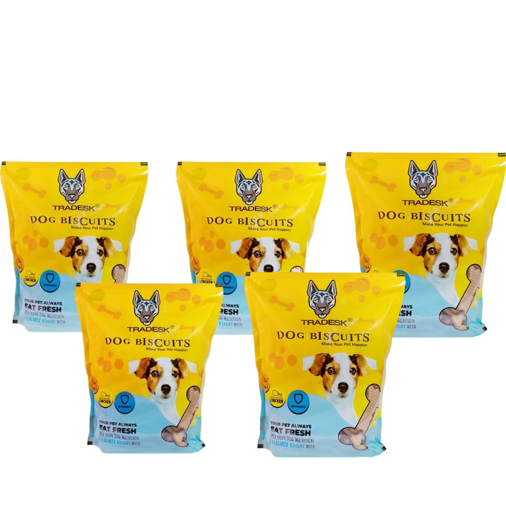 Tradesk Pets Dog Adult Chicken Biscuits Treat Snacks 5Kg (Super Saver), 5 Count (B0B18CCH8R) Amazon Price History, Amazon Price Tracker