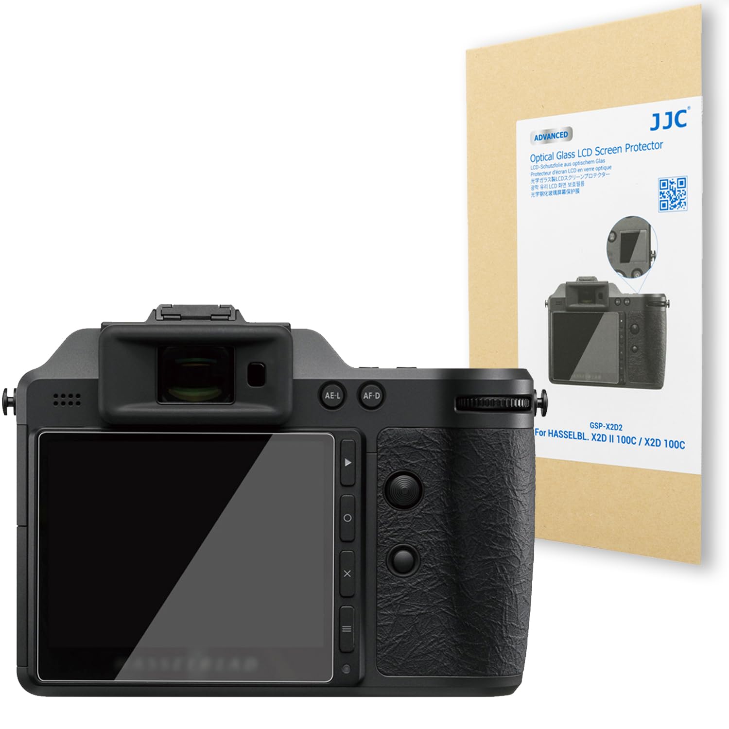 Amazon | JJC Hasselblad X2D II 100C フィルム【メイン画面用+サブ