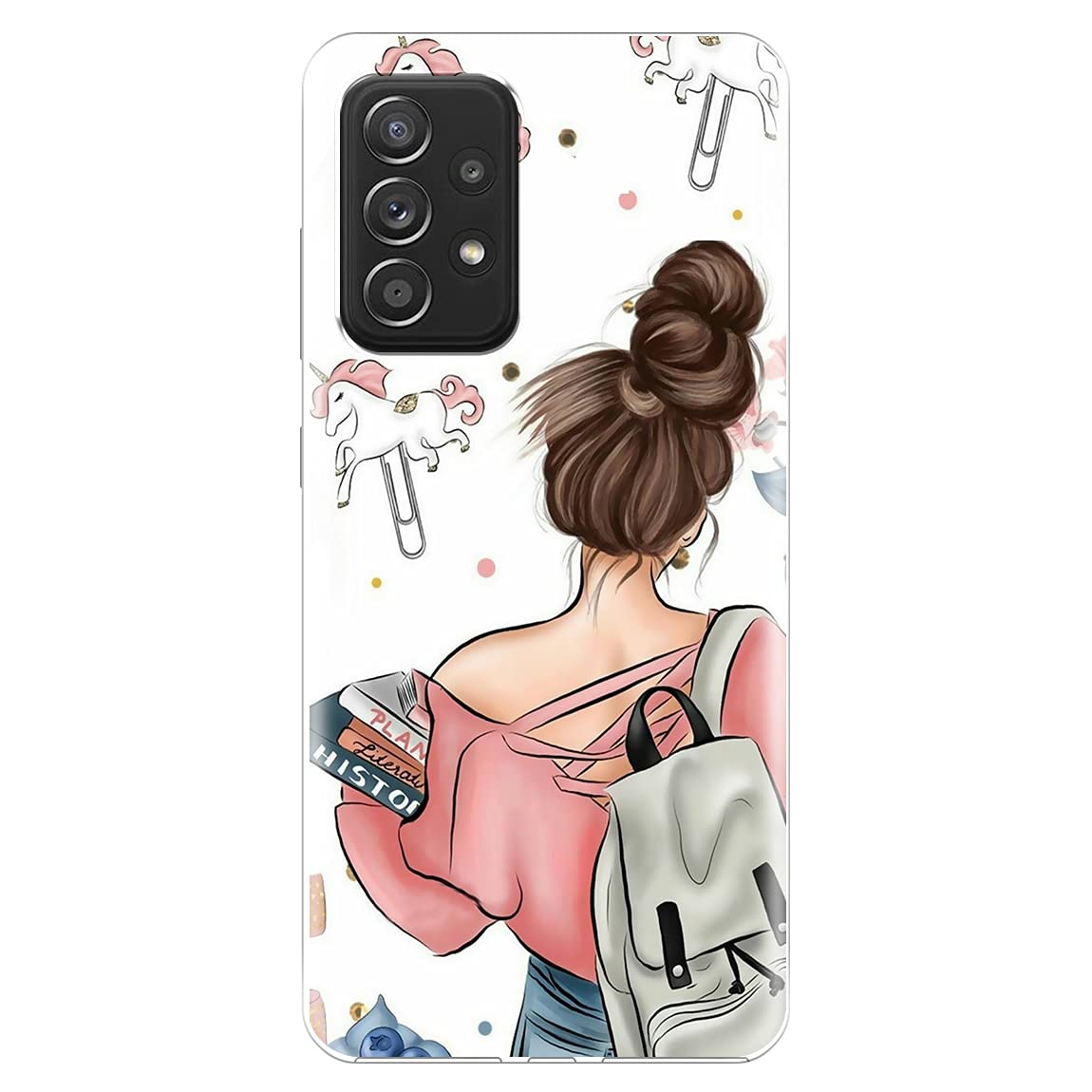 Fashionury Silicone Back Cover for Samsung Galaxy A52 Designer Printed Transparent Flexible Silicone -D093 (B091MSWJXM) Amazon Price History, Amazon Price Tracker