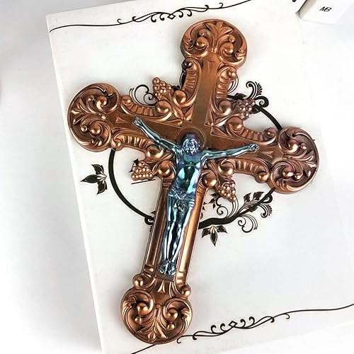 Miniatura 9 de SEWACC Moldes colgantes de joyería Moldes en forma de cruz Herramienta de hornear de chocolate para resina epoxi molde de resina Molde para Cruz