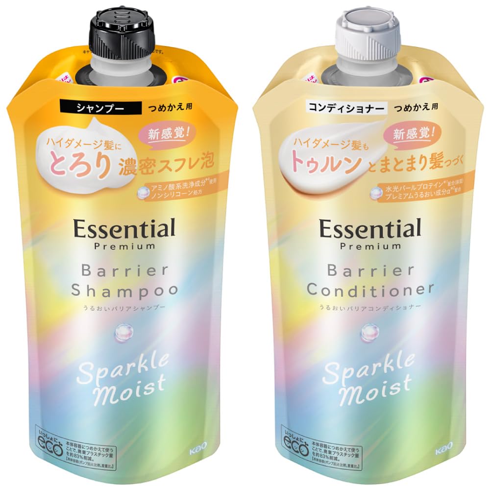 Amazon | エッセンシャル プレミアム うるおいバリアシャンプー