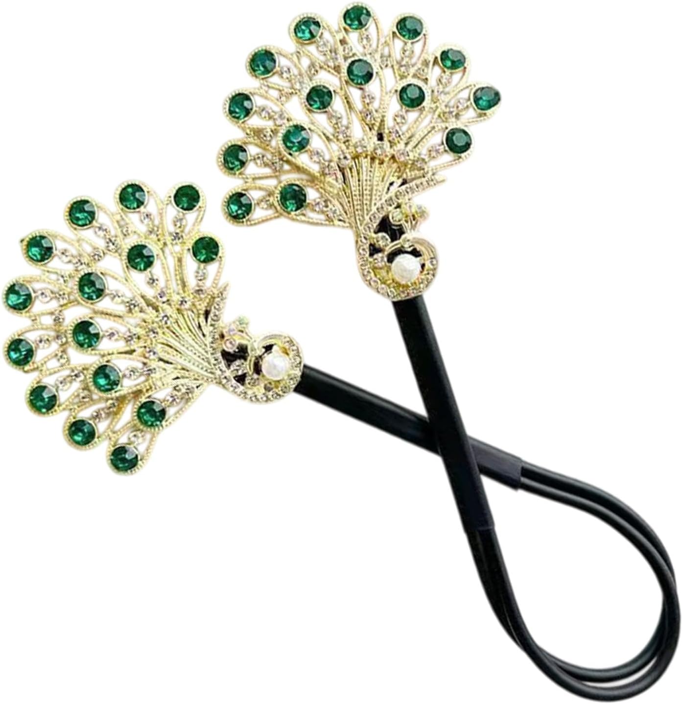 Peafowl Hair Tool, Stylish Hair Bun, Hair Styling Tool, Daily Hair Accessories, Peafowl Bun Curler, Hair Donut Maker, Special Occasion Hair, Chinese Bun Maker, Elegant Hair Tool, Easy Bun Curler