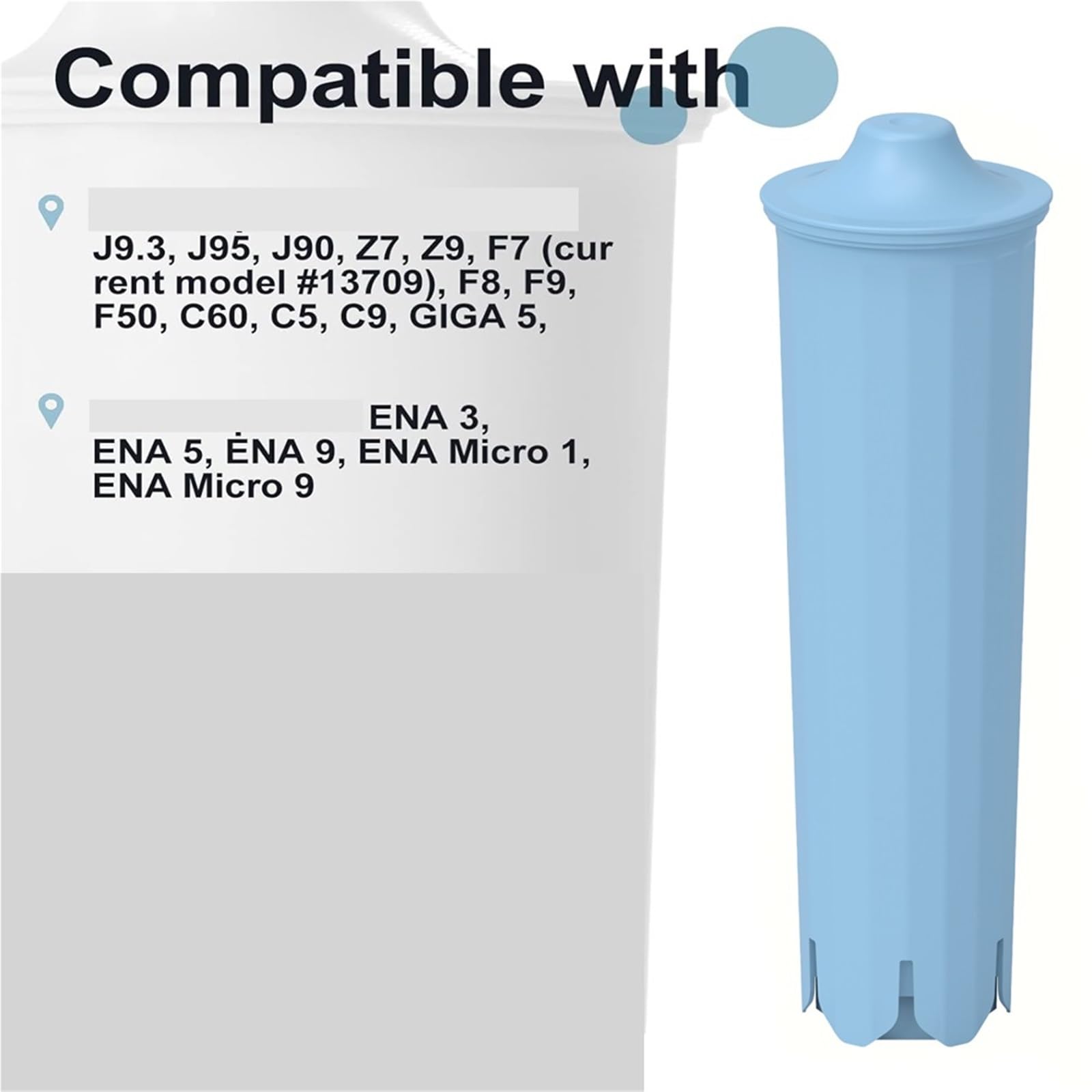 1/2/4 Pezzi Di Ricambio For Filtro Dell'acqua For Macchina Da Caffè, Compatibile Con Jura, Blue 67007, 71311, 71312(4pcs)