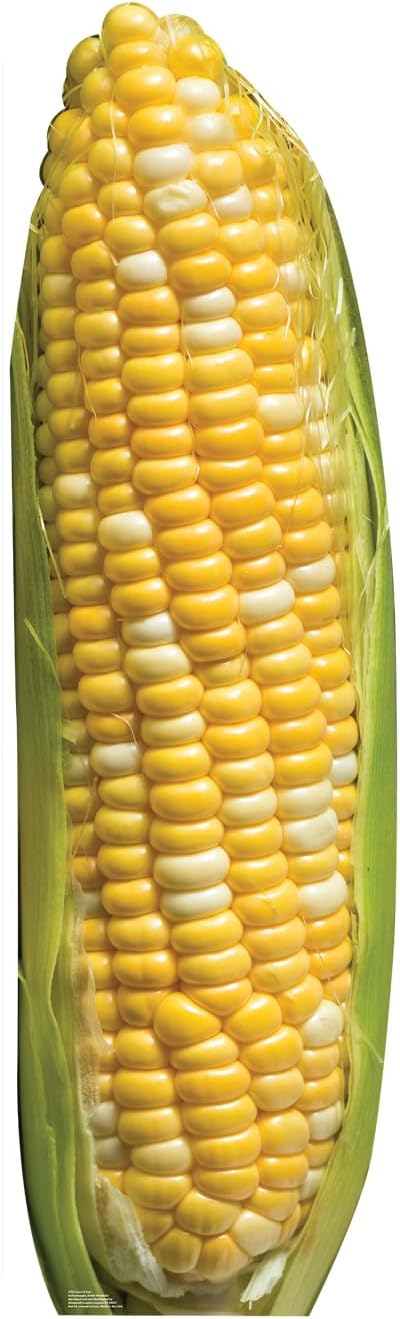 Cardboard People Corn on The Cob Life Size Cardboard Cutout Standup