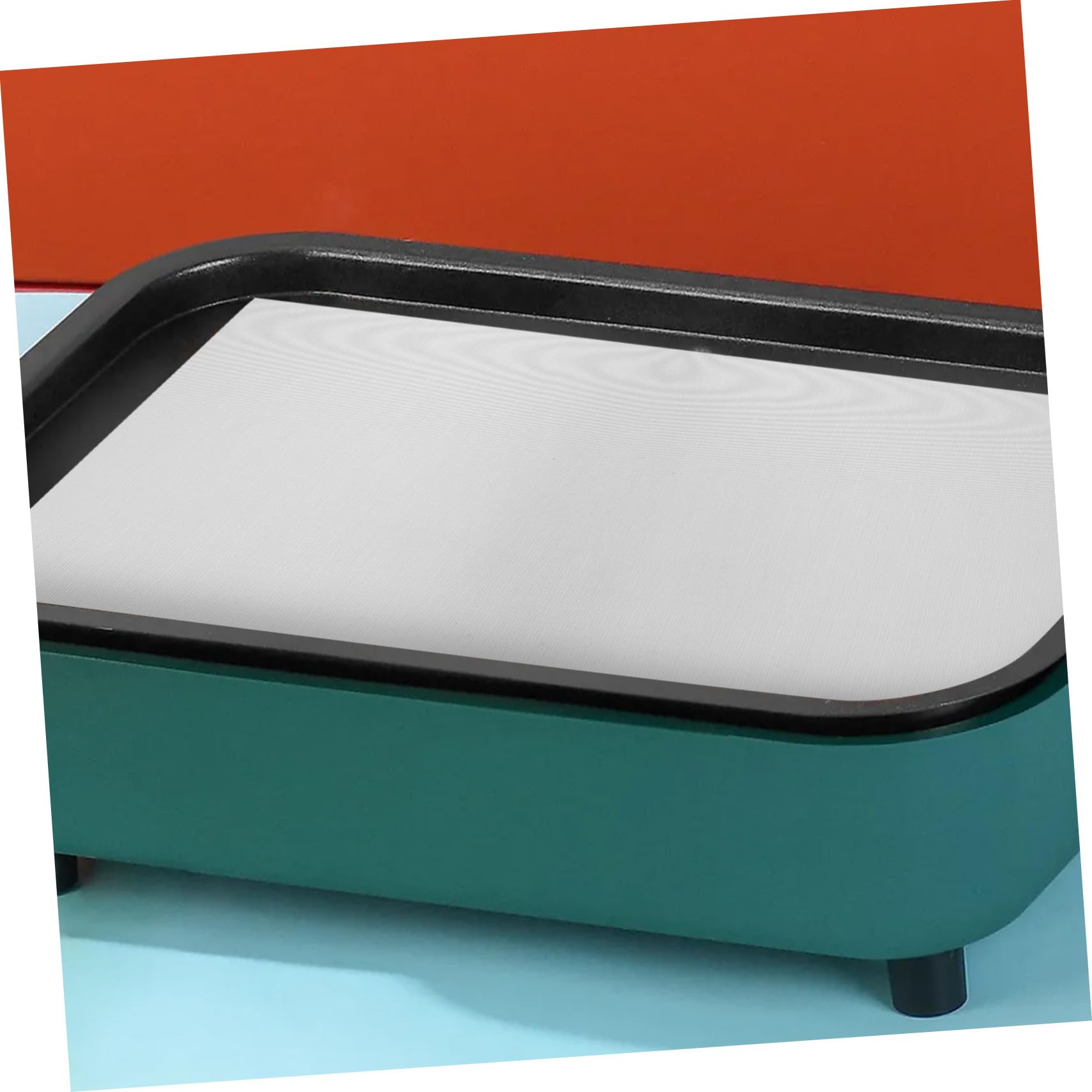 Toyvian Silikon Backmatte Antihaft Backunterlage Teigmatte Mehrzweck Hitzebeständig Wiederverwendbar für Kuchen Brot Pizza Fondant Backen Küchenhelfer