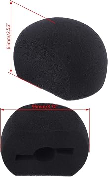 Headset Microphone Windscreen Foam Cover Mic Cover Replacement Ball For Head Protect Microphone For ZOOM H5 H6 Furry Windscreen Muff