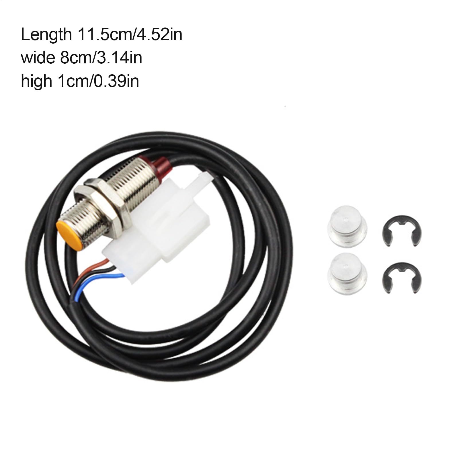 Cable de sensor de velocidad para odómetro digital, cable de sensor de odómetro | Cable magnético de sensor de velocidad para motocicletas | Cable sensor modificado para motocicletas de gel