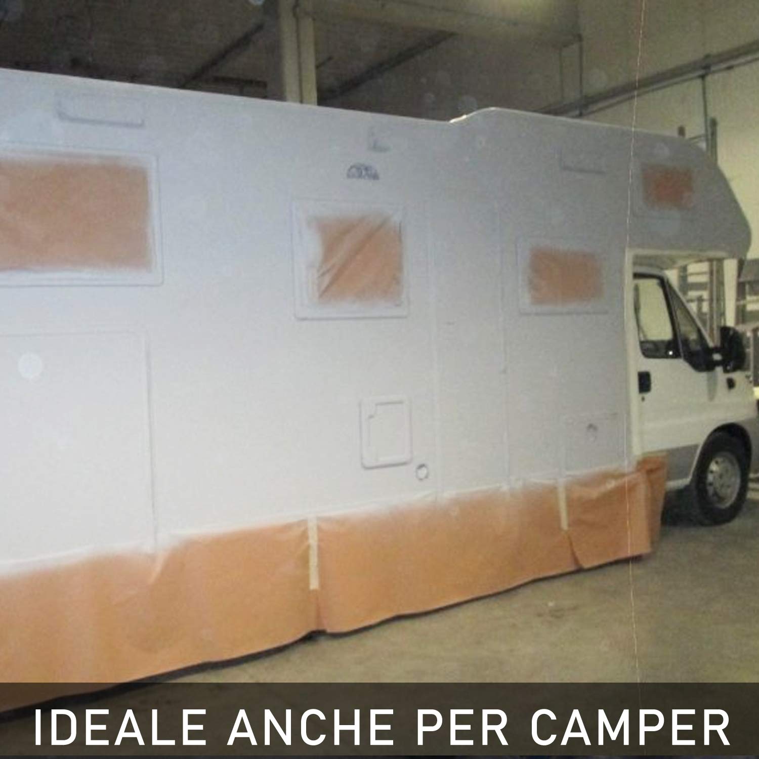 Gelcoat paraffinato bianco bicomponente con catalizzatore 5 kg per nautica barche stampi camper | con catalizzatore 5 kg per nautica barche stampi camper