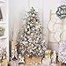 XmasExp Christmas Ball Ornaments Set, Farmhouse Rustic Christmastree Decorations,12ct Large Shatterproof Plastic Hanging Ornaments, 70mm/2.76