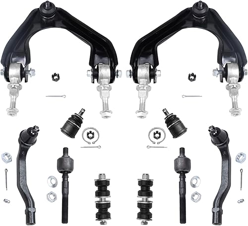 Miniatura 181 de Detroit Axle - Kit de suspensión frontal de 10 piezas para Ford Ranger Mazda B2300 B2500 B3000 B4000, 2 brazos de control superiores, 2 rótulas