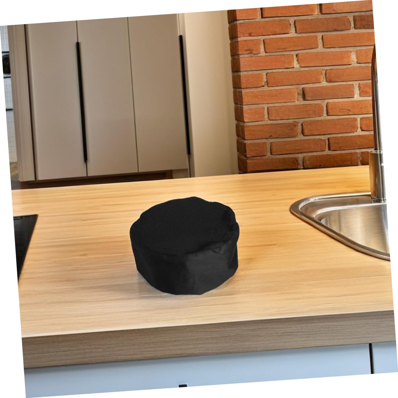 OUNONA 6piezas Gorro De Chef Negro Ajustable Transpirable Malla Superior para Repostería Sushi o Cocina Casera Unisex para Hombres y Mujeres