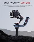 SMALLRIG Adjustable Sling Handgrip Gimbal Sling Handle for DJI RS 3 Mini/RS 3 / RS 3 Pro/RS 2 / RSC 2 / RS 4/ RS 4 Pro Stabilizer, 13.2lb Load, Ergonomic Grip for Low Angle Shots - 3028C