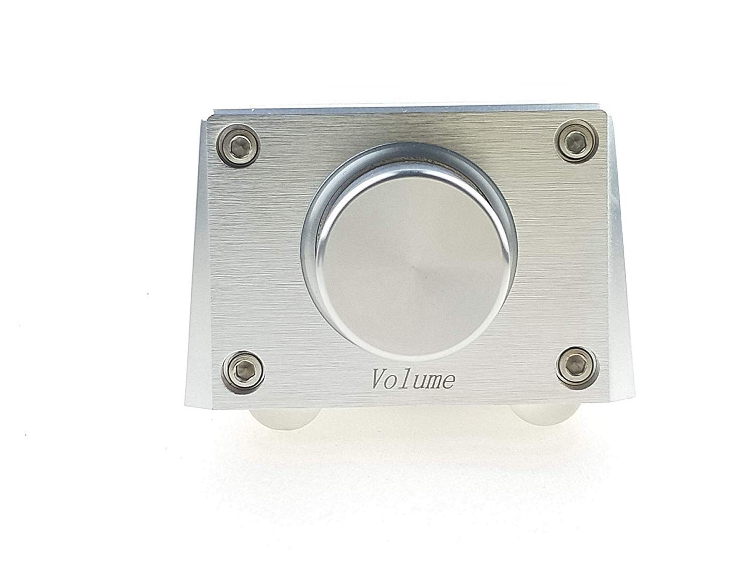 DollaTek Controlador de Control de Volumen de preamplificador pasivo de Alta precisión Vol Preamplificador de Alta fidelidad ALPS16 - Plateado