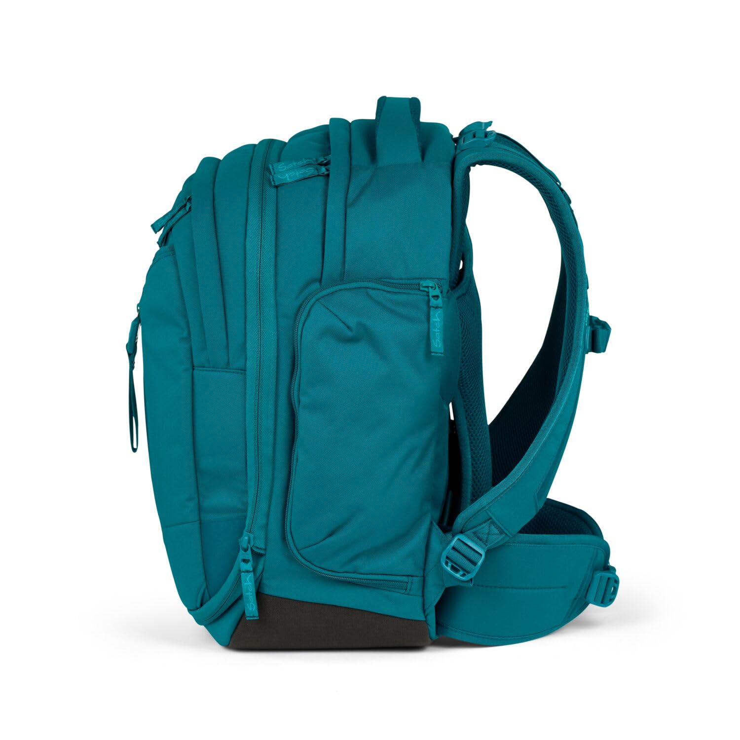 Satch Match Schulrucksack Set 3tlg. inkl. Schlamperbox und Sportbeutel (Deep Petrol)