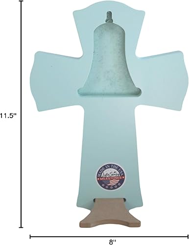 Miniatura 9 de Cruz de pared de madera personalizada para el 50 aniversario de boda, regalo para pareja de 50 años para ella, para él, una verdadera historia de