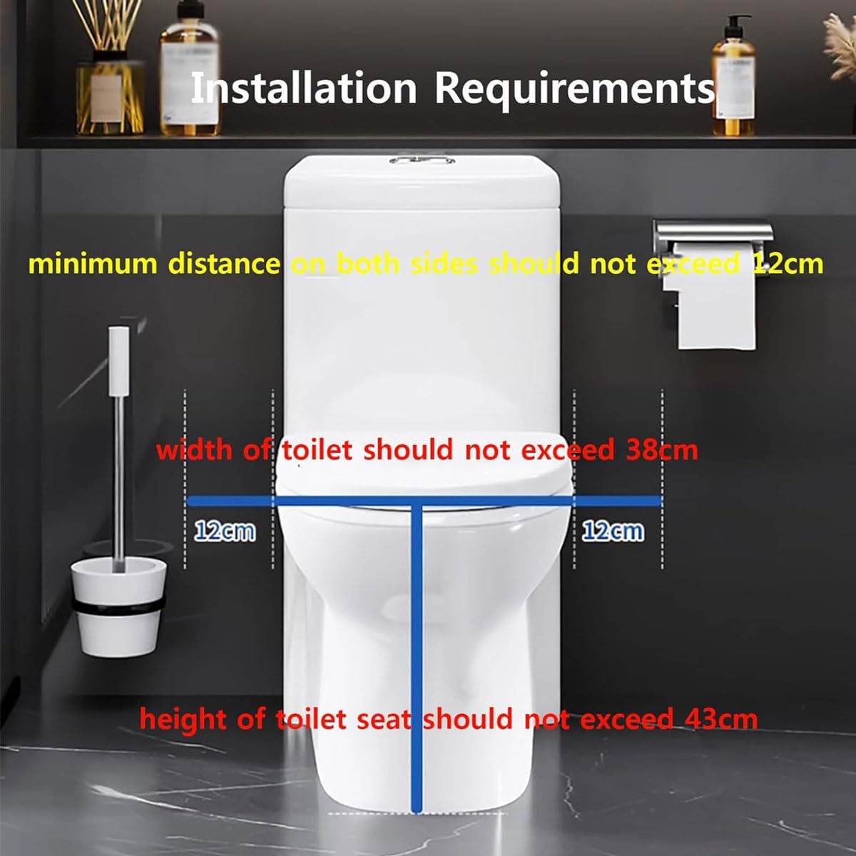 Rialzo elettrico per sedile WC con braccioli, sollevatore mobile con ruote a 360°, angolo di sollevamento ergonomico di 29°, compatto e facile da usare