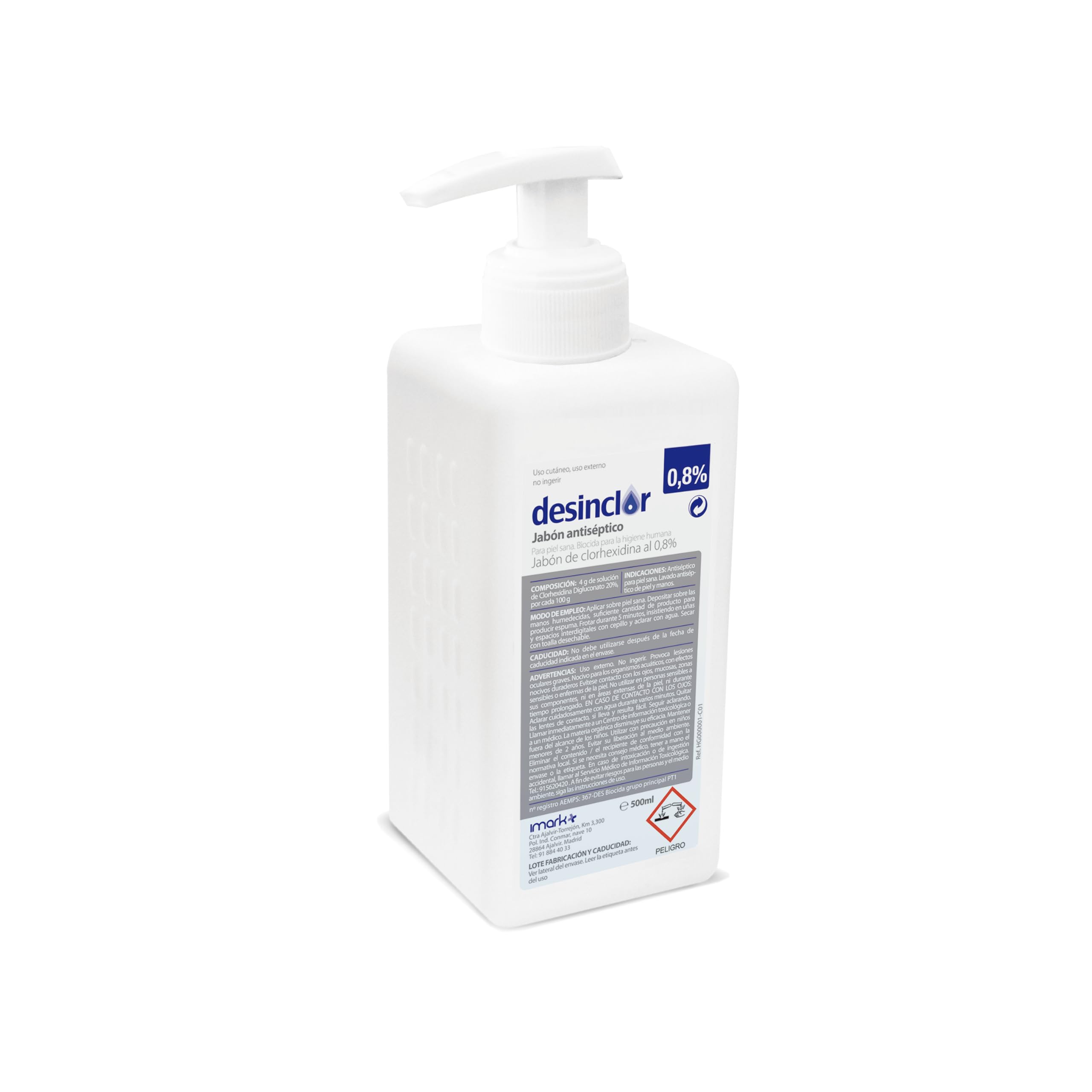 Desinclor Jabón Antiséptico - 500 Ml