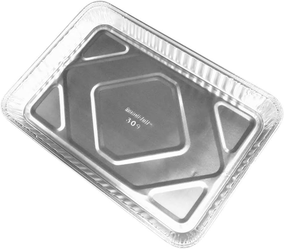 Handi-Foil Aluminum 1/4 Size Sheet Cake Pan, 100 units