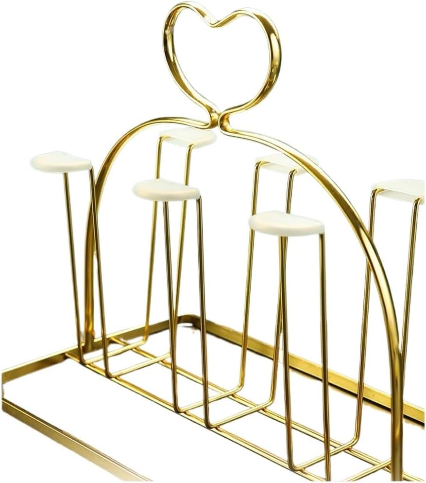 Household Glass and Wine Storage Rack Drainage Tray and Hanging