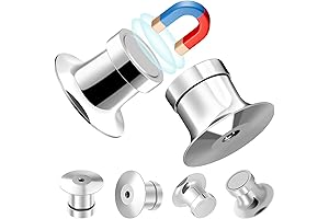 DECYOOL 20-Pack Magnetic Pin Backs: Keep Your Pins Secure and Displayed with Style