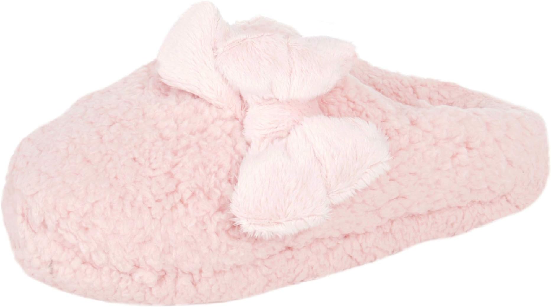 womens Plush Marshmallow Slide on House Slipper Clog With Memory Foam