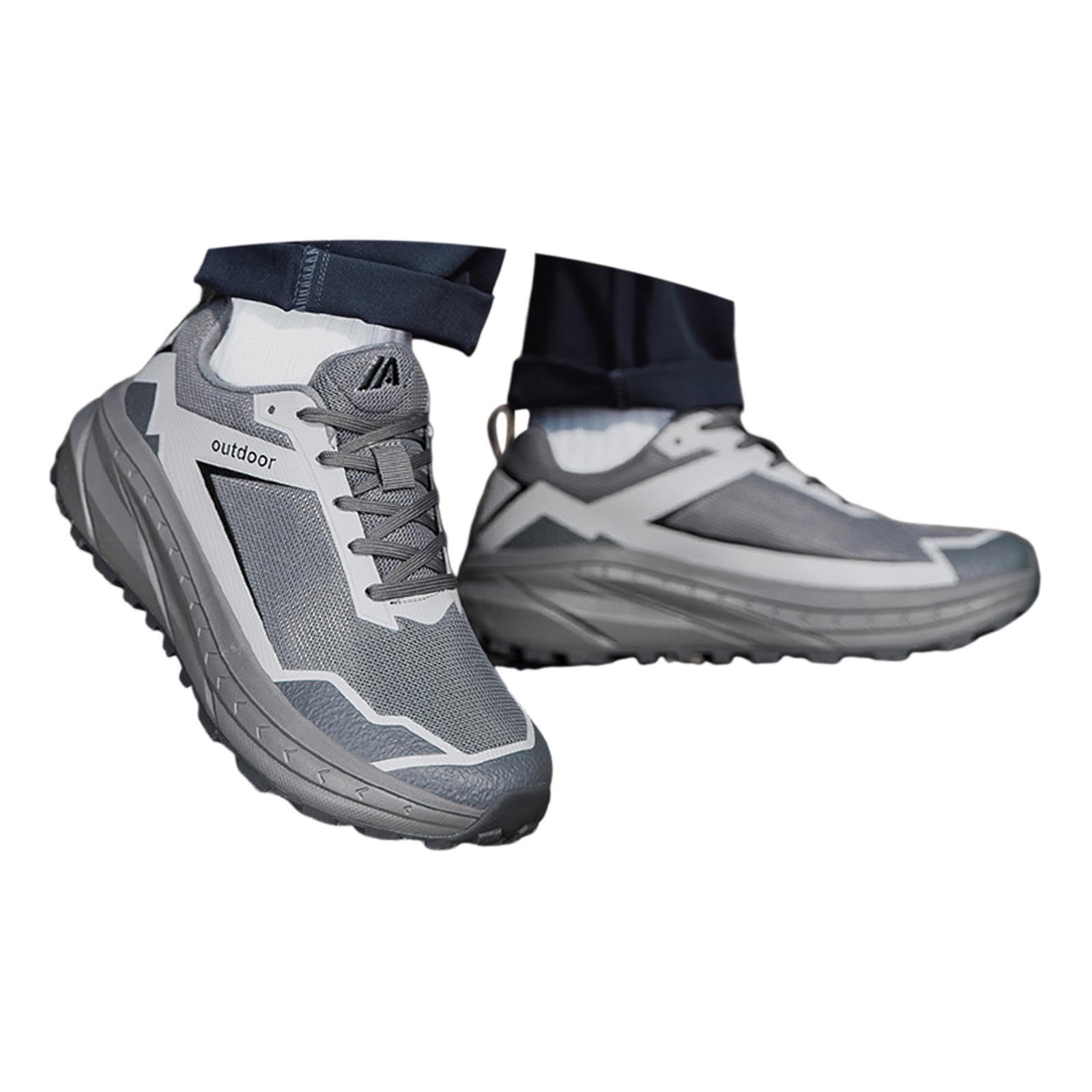 Chaussures de trail running pour homme, respirantes, antidérapantes, pour | Tige respirante pour un pied frais, semelle antidérapante pour les terrains, parfaites pour la course à pied et la randonnée
