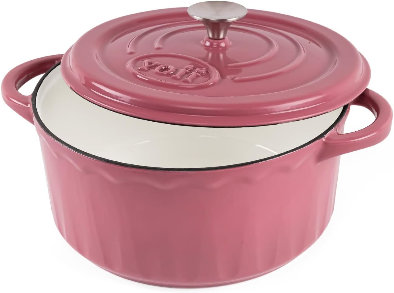 AILIBOO Enameled Cast Iron Dutch Oven 6 Qt Dutch Oven Pot