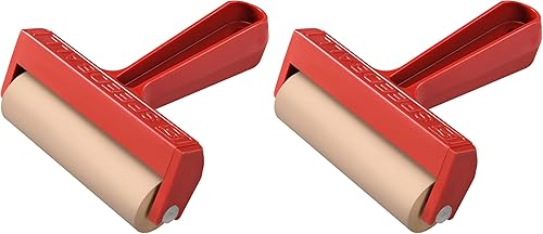 Miniatura 5 de Speedball Kit de Brayer de 4" Pop-in con rodillo, espuma, goma, goma dura y acrílico