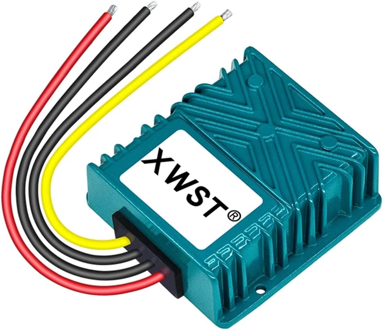 DC DC Boost Converter 9-36V 12V 24V to 24V Power Inverter 1-30A Voltage Stabilizer Regulator(15A Aluminum XL)