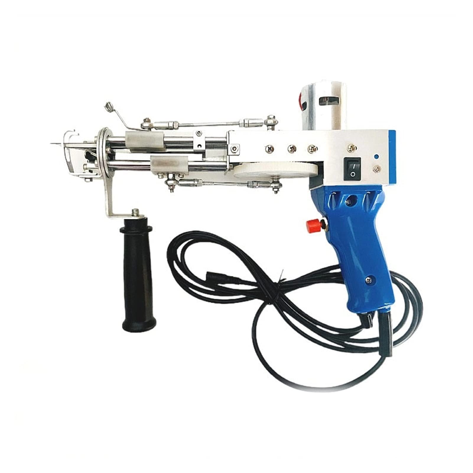HUACHEN-CHAO Cut Pile Electric Tufting Gun 2 in 1 Carpet Weaving Gun Tufting Machine Carpet Electric Needle Carpet Loom Tufting Gun for High-Speed Weaving of Carpets