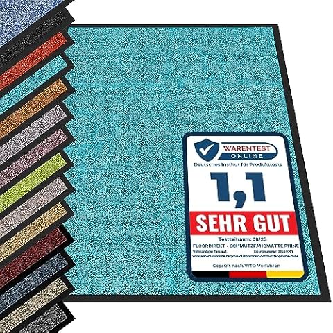 etm Heavy-duty Non-slip Dirt Trapper Mat Cover
