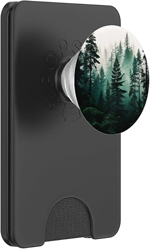 Miniatura 7 de Bosque de pino, bosque, naturaleza, verde, para exteriores, explora PopSockets intercambiables PopGrip