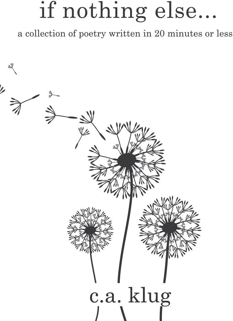 If Nothing Else...: a collection of poetry written in 20 minutes or less